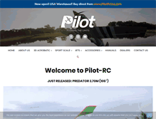 Tablet Screenshot of pilot-rc.com